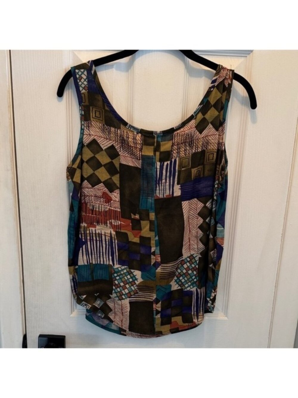 Colorful Geometric Tank Top - Picture 2 of 2